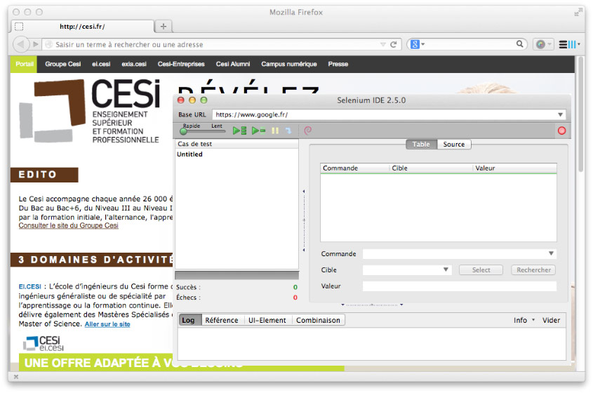 SELENIUM IDE : UN OUTIL POUR ENREGISTRER DES SCRIPTS SELENIUM TRÈS SIMPLEMENT